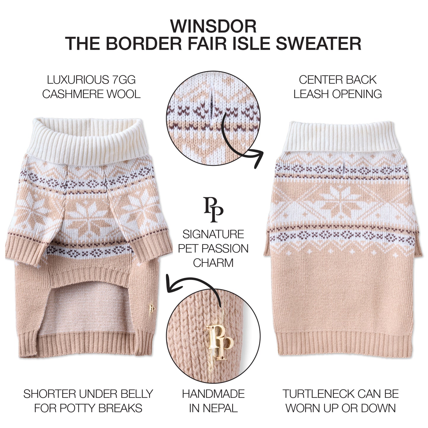 WINDSOR - THE BOARDER FAIR SILE SWEATER