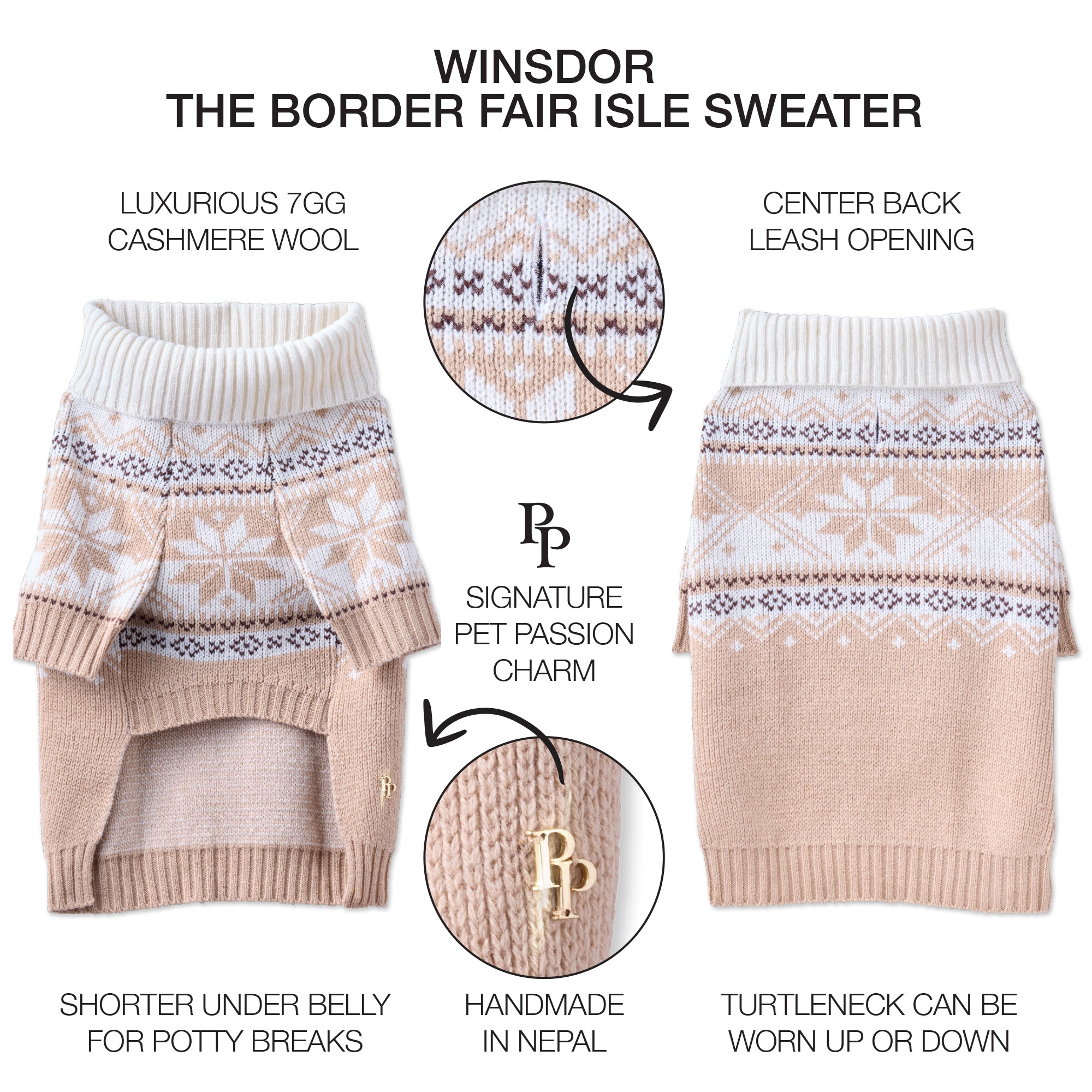 WINDSOR - THE BOARDER FAIR SILE SWEATER
