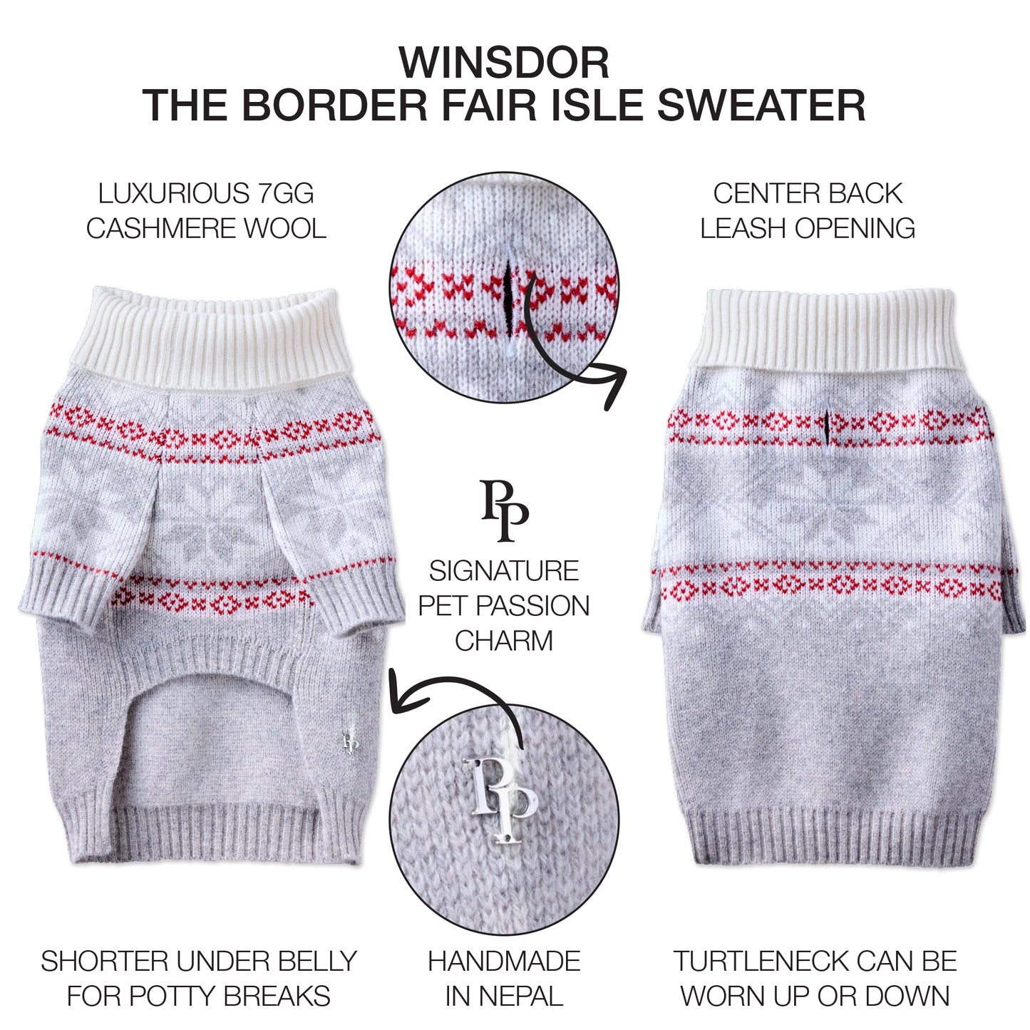 WINDSOR - THE BOARDER FAIR SILE SWEATER