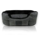 MELLO - THE ULTRA LUXE BOLSTER BED, CHARCOAL TWEED