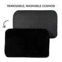 MELLO - THE ULTRA LUXE BOLSTER BED, CHARCOAL TWEED