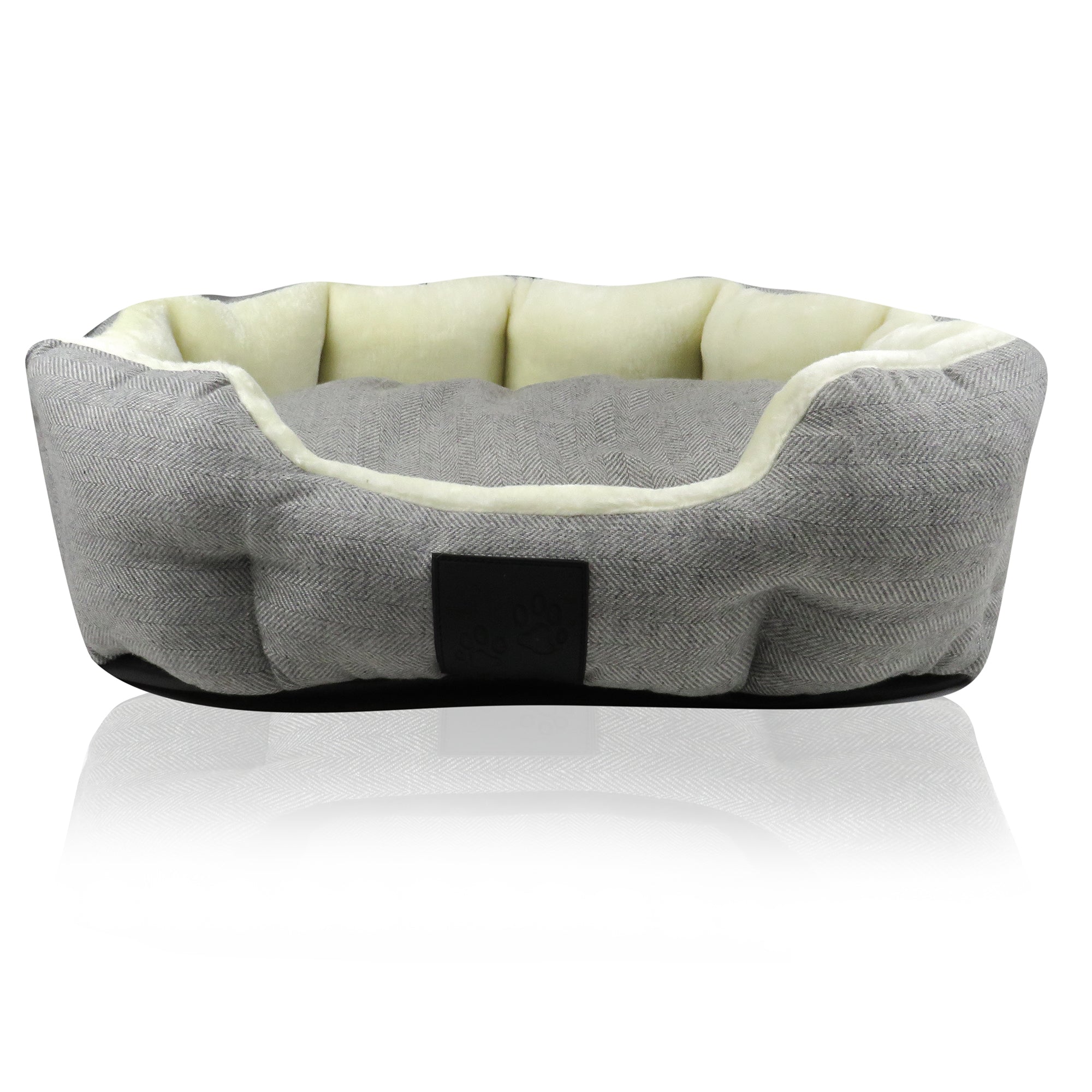 MELLO - THE ULTRA LUXE BOLSTER BED,IVORY TWEED