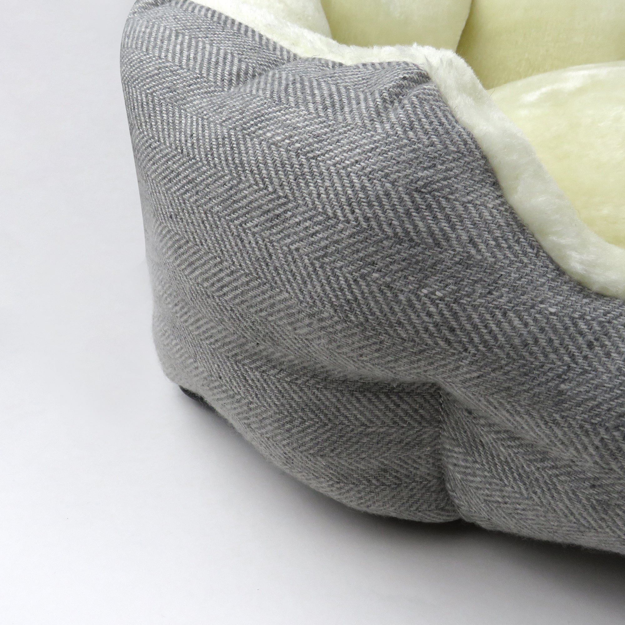 MELLO - THE ULTRA LUXE BOLSTER BED,IVORY TWEED