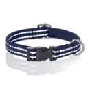 MAX - THE HARDY REFLECTIVE LEASH & COLLAR, 2-PACK, NAVY