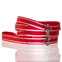 MAX - THE HARDY REFLECTIVE LEASH & COLLAR, 2-PACK, RED