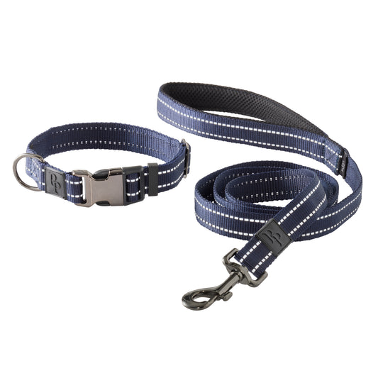 RANGER – THE PREMIUM HEAVY DUTY REFLECTIVE LEASH & COLLAR, 2-PACK GIFT SET