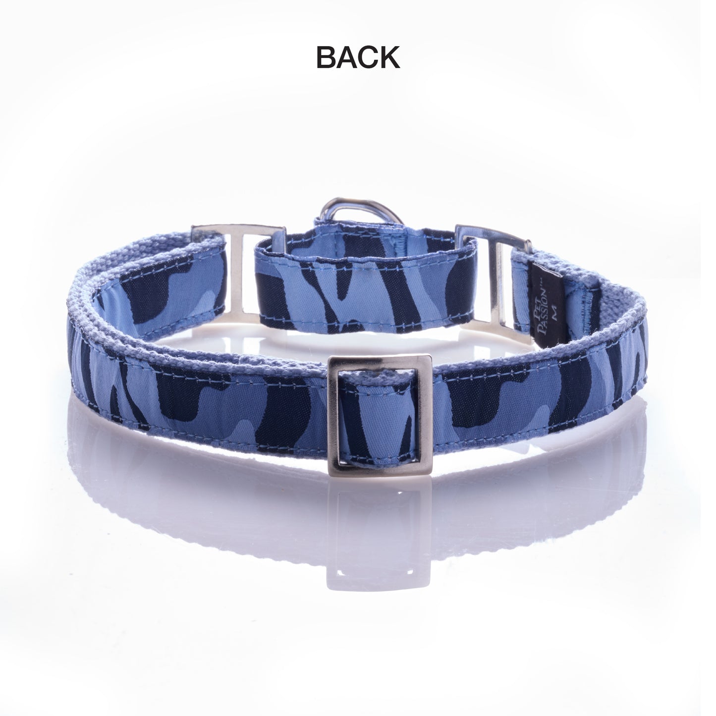 back of Remy collar on a white background