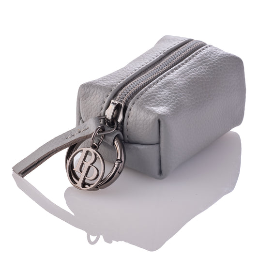 Vegan Leather Got to Go Caddy in Gray