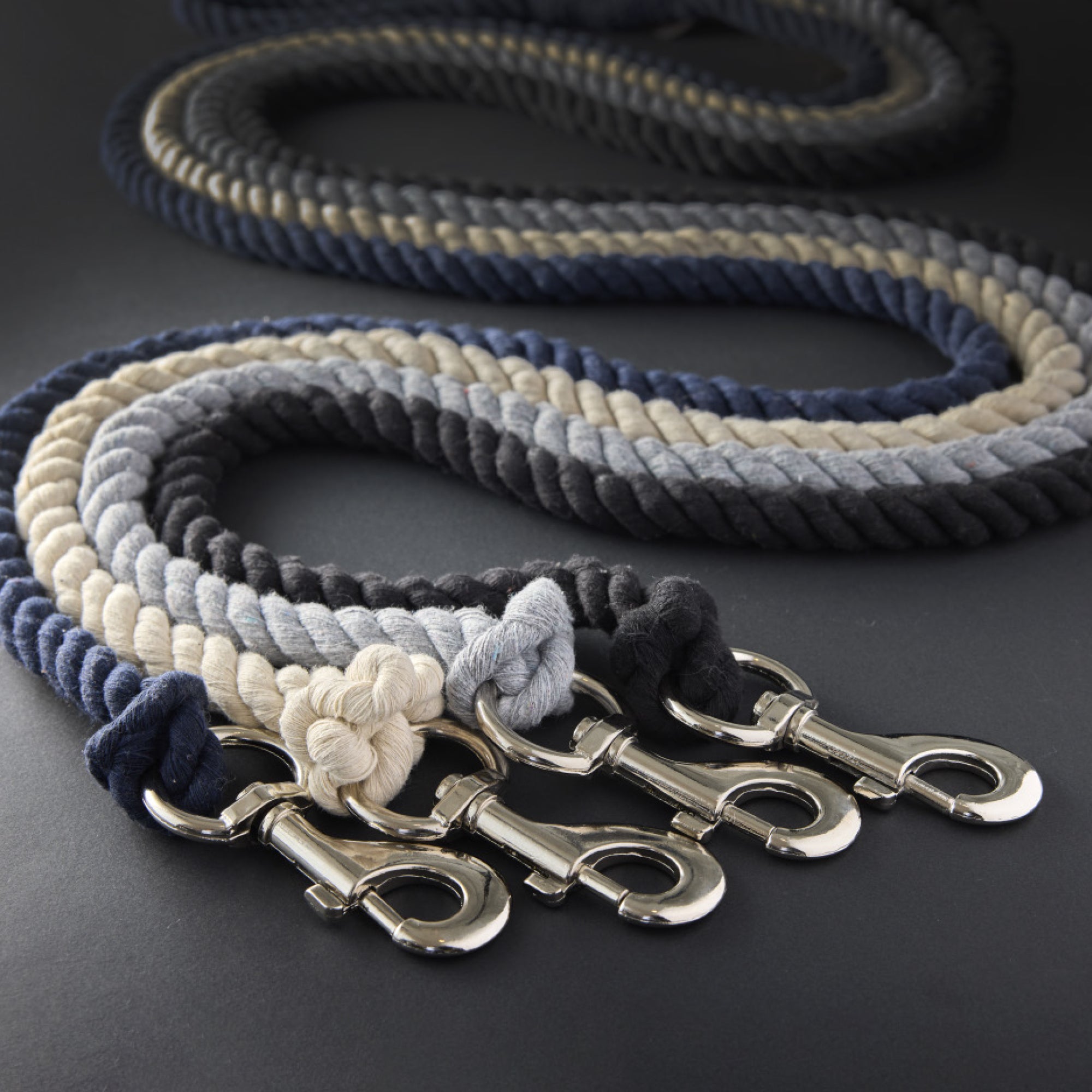 TUCKER - THE TWISTED ROPE LEASH All COLORS